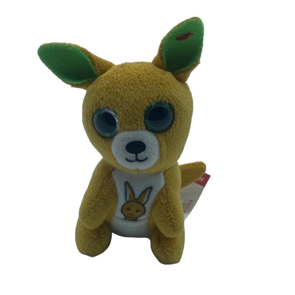 Ty Kipper Kangaroo Plush Toy 2021 McDonald's Promo 4”  Polyester Fibers